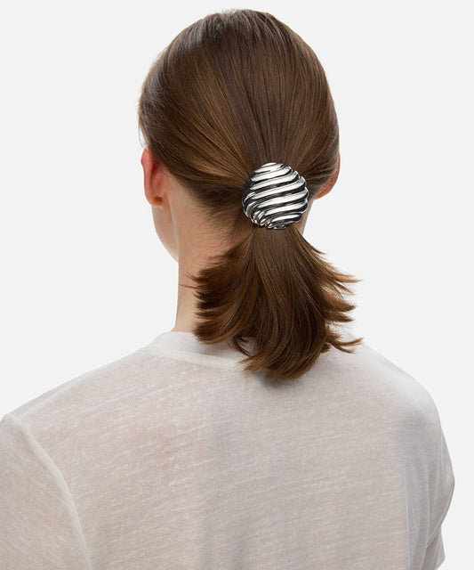 Textured Metal Hair Clip