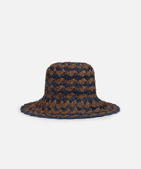 Straw Effect Bucket Hat