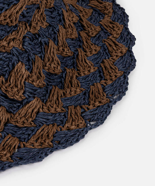 Straw Effect Bucket Hat