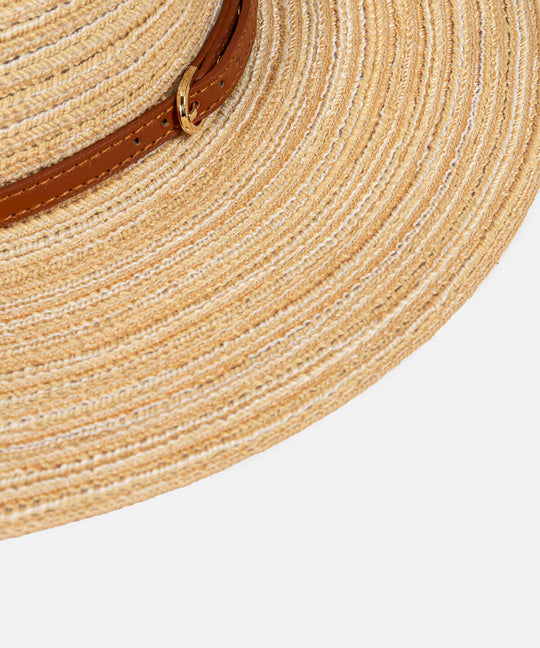Leather-Effect Band Hat