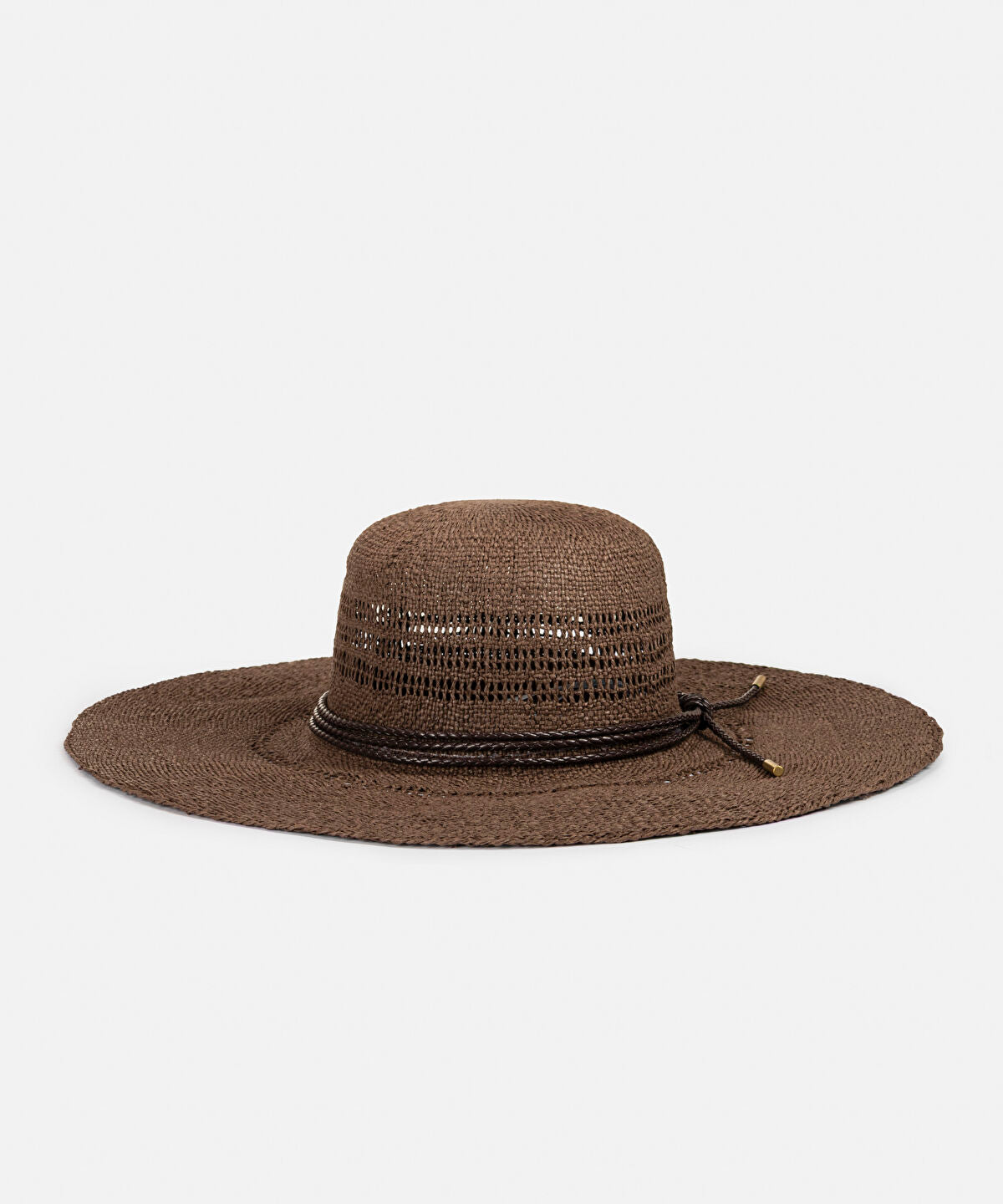 Zoomed Braided Band Hat