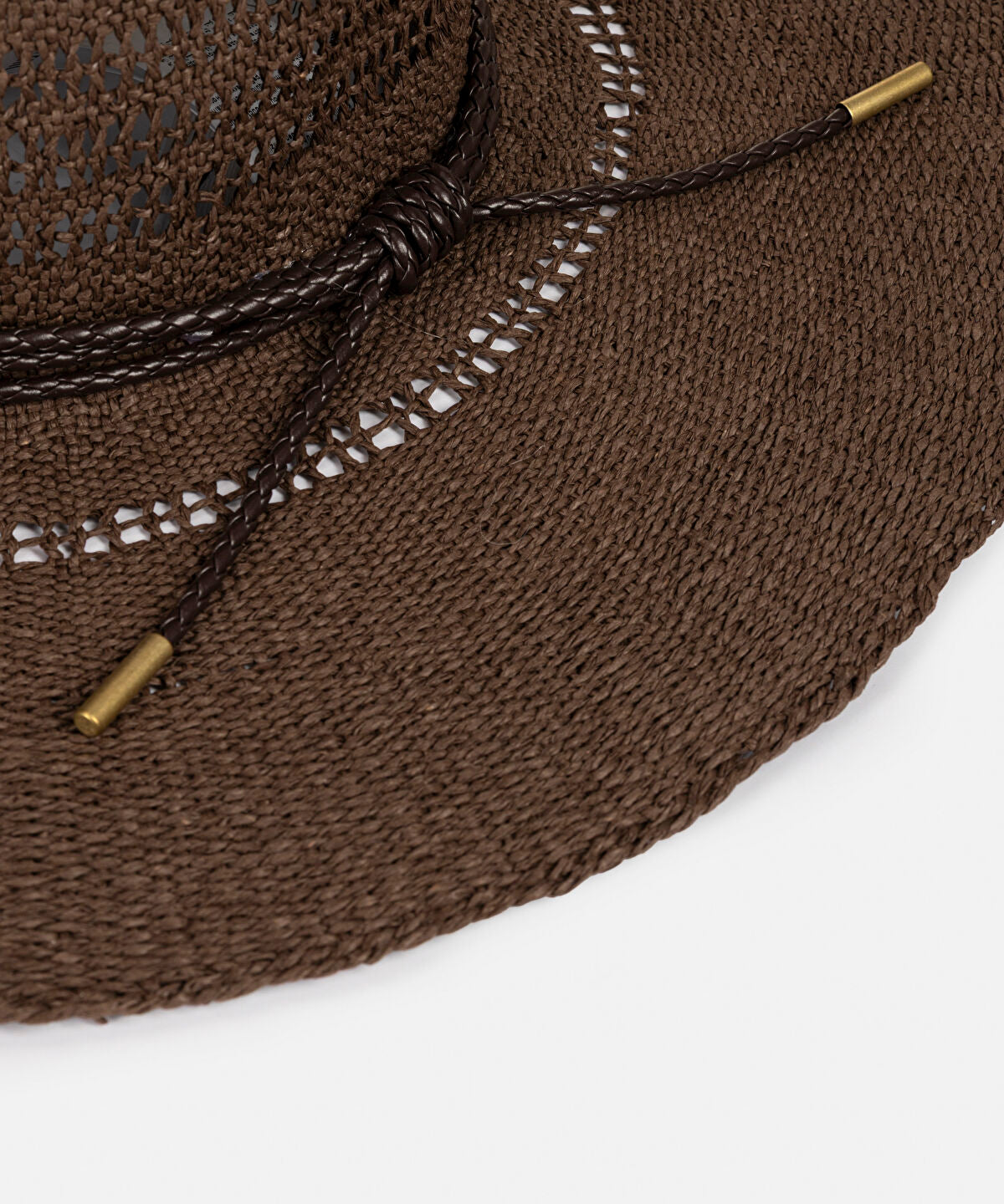 Zoomed Braided Band Hat