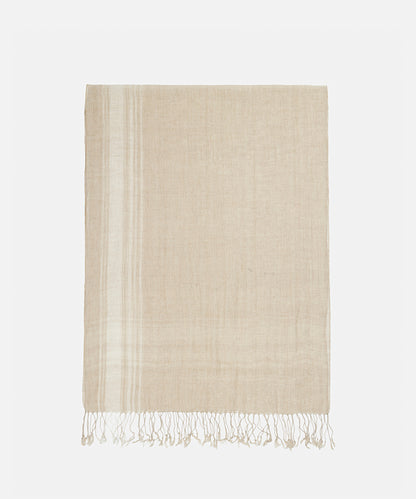 Fringed Linen Scarf
