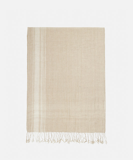 Fringed Linen Scarf