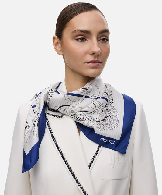 Printed Silk Scarf