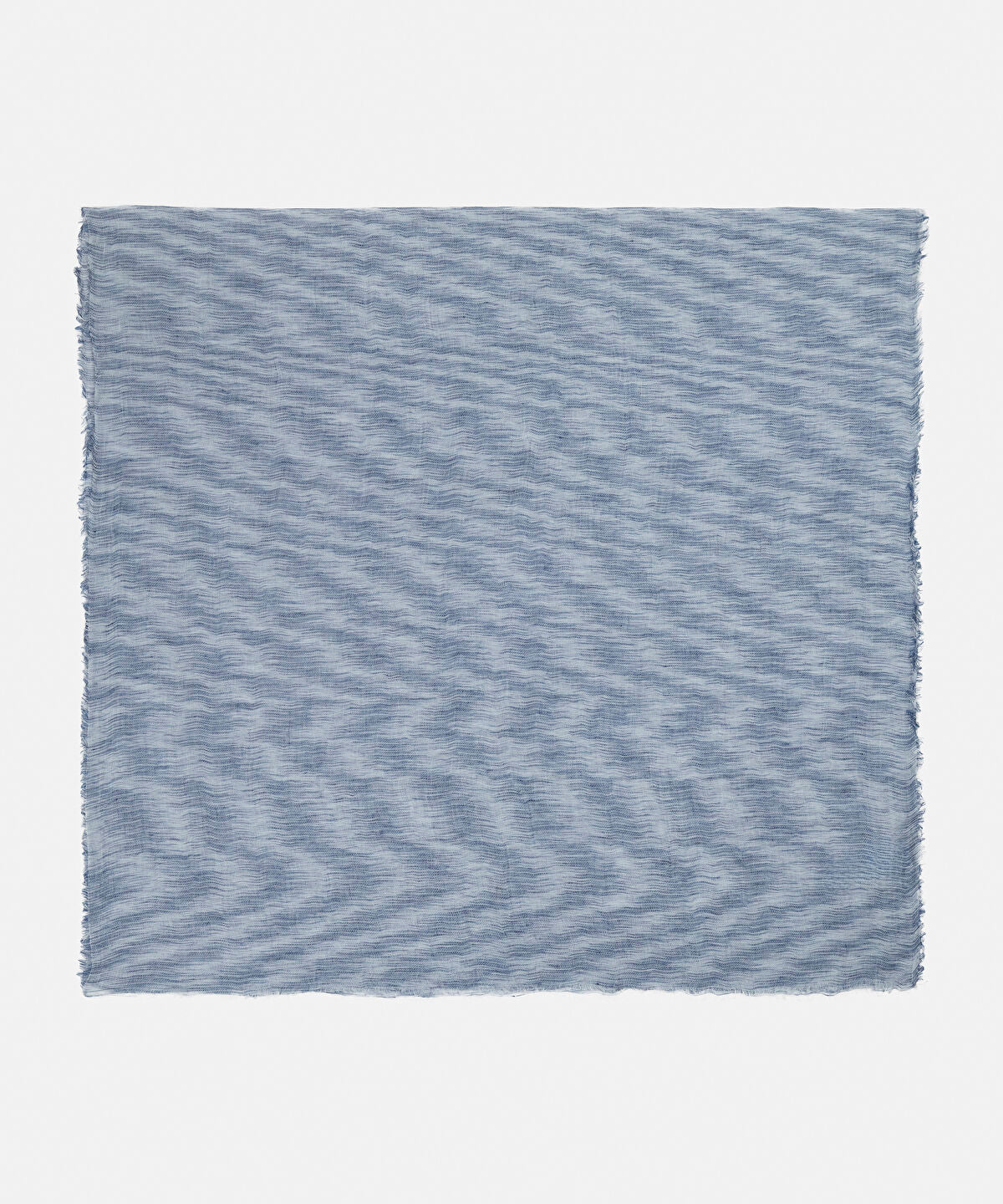Zoomed Linen-Blend Scarf