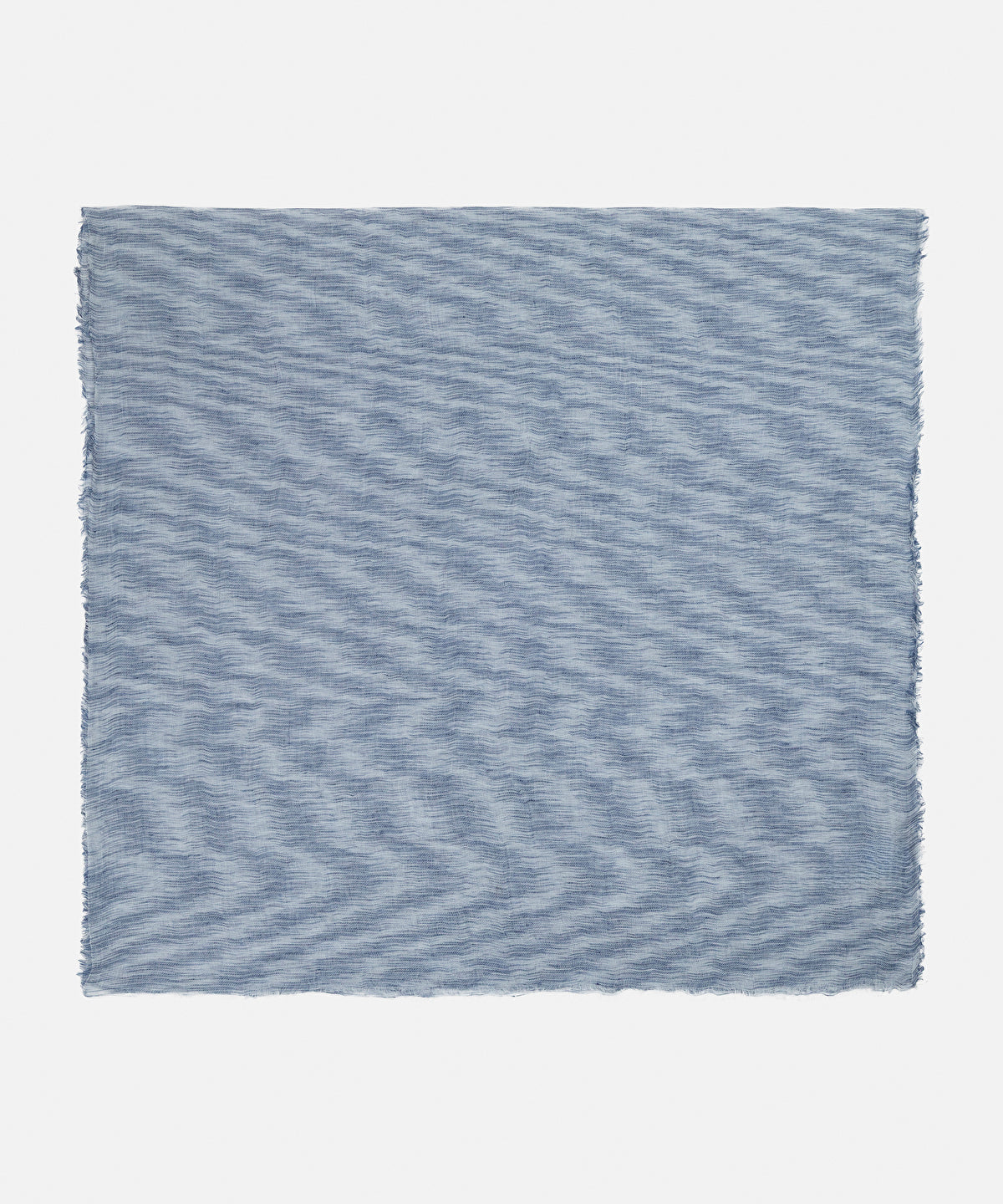 Zoomed Linen-Blend Scarf