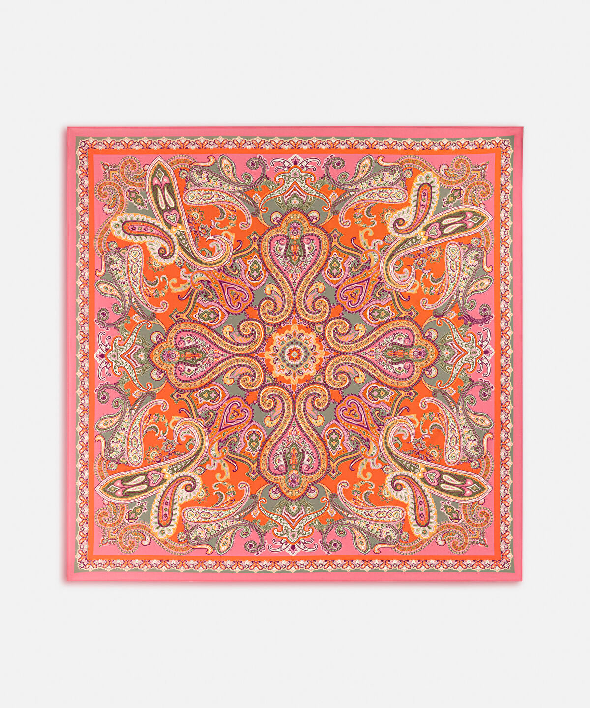 Zoomed Paisley Scarf