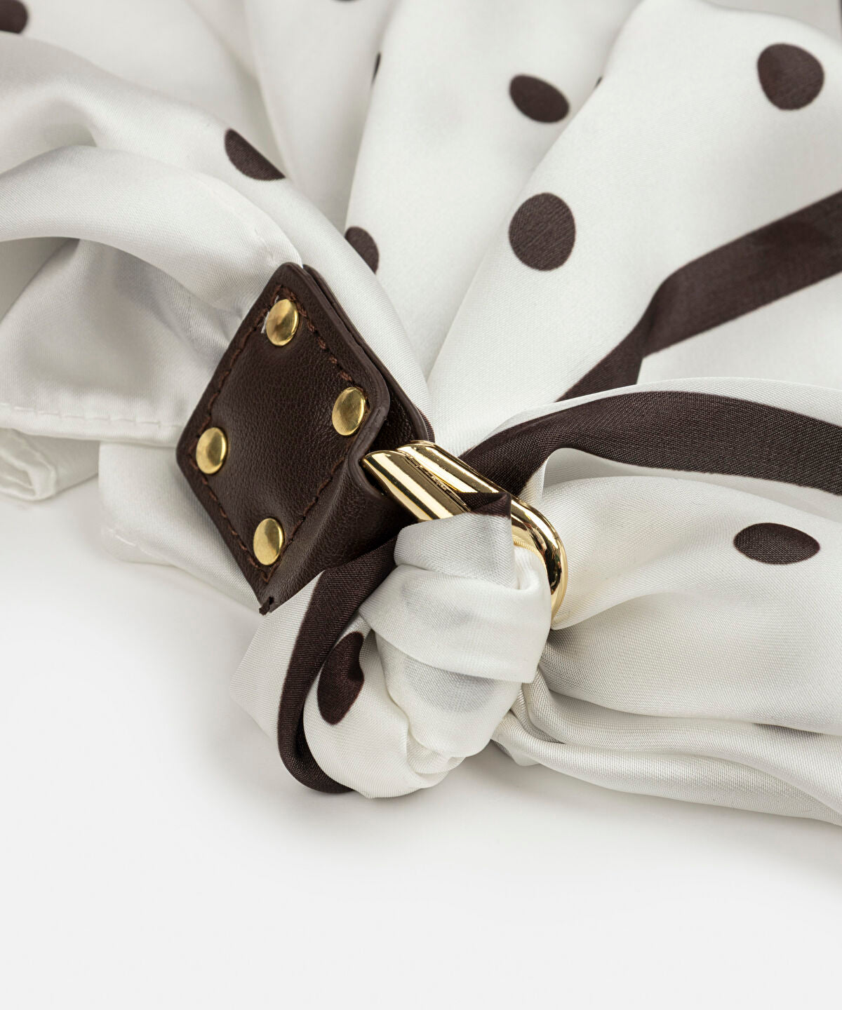 Zoomed Polka Dot Scarf