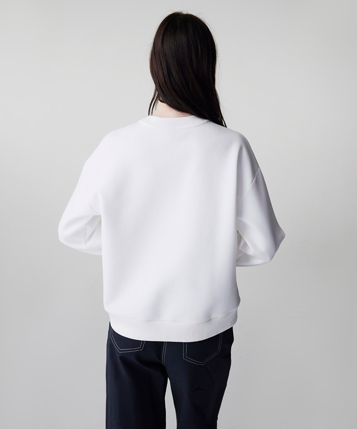 Embellished Scuba Sweatshirt