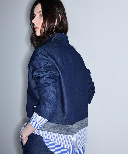 Layered-Effect Sweatshirt