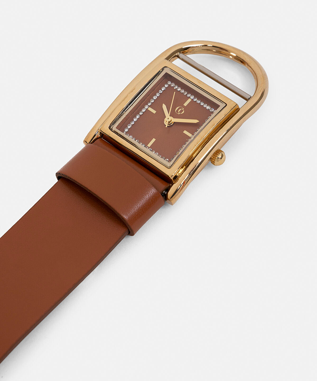 Rhinestone Embellished Watch
