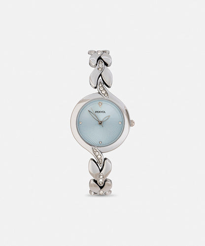 Rhinestone Embellished Watch