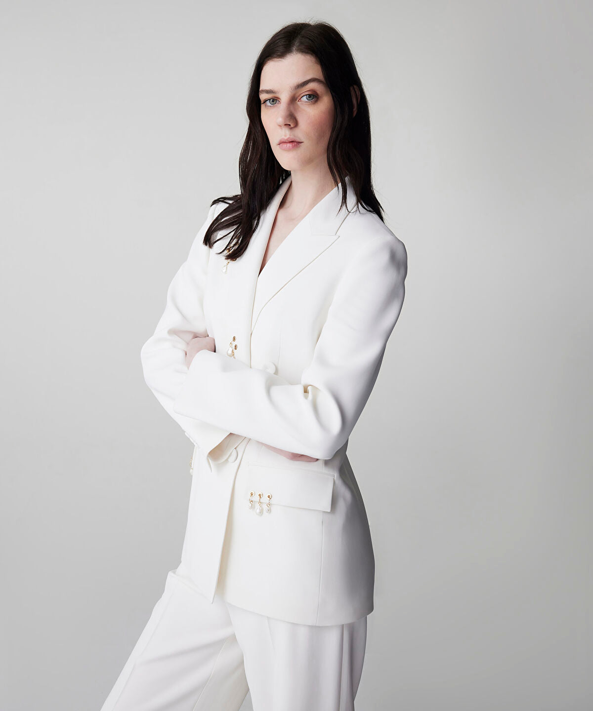 Zoomed Embellished Blazer