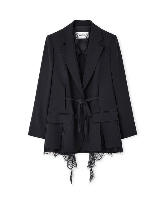 Lace Applique Blazer