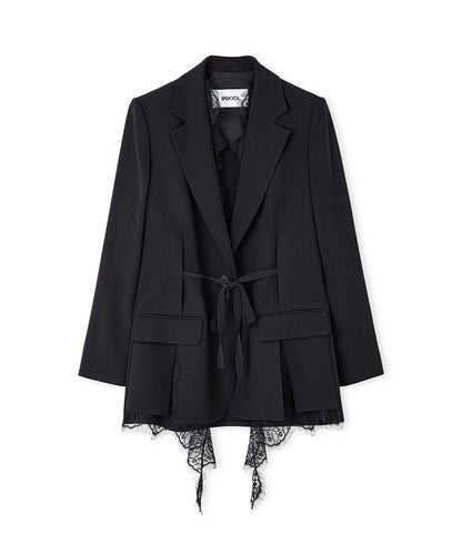 Lace Applique Blazer