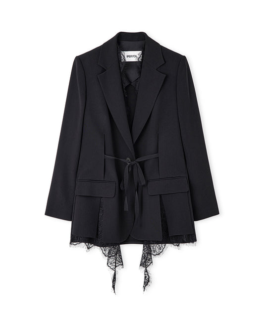 Lace Applique Blazer