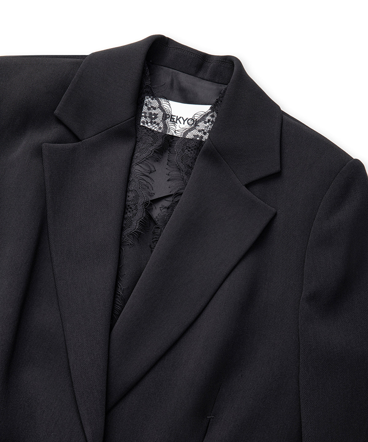 Lace Applique Blazer