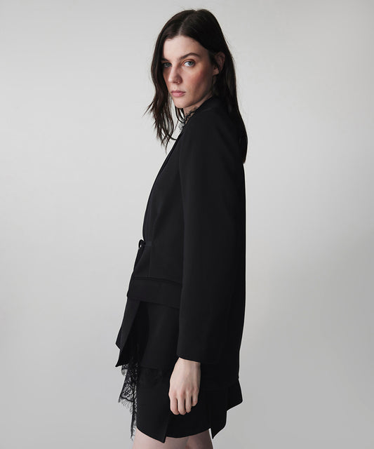 Lace Applique Blazer