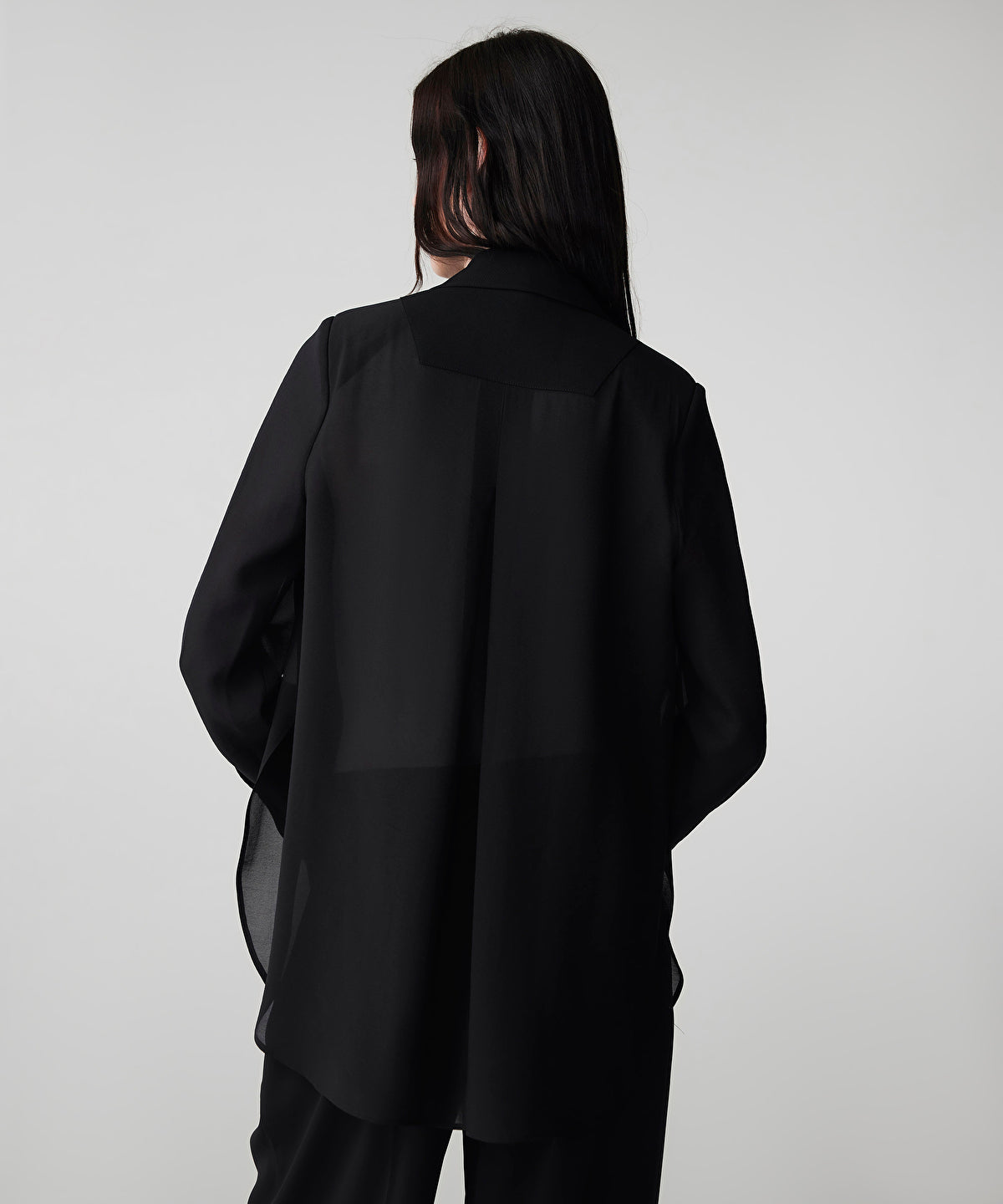 Zoomed Mixed Media Blazer