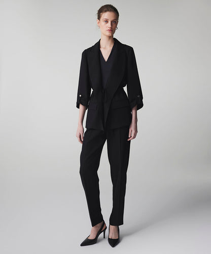Tie Waist Blazer 