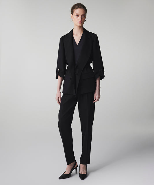 Tie Waist Blazer 