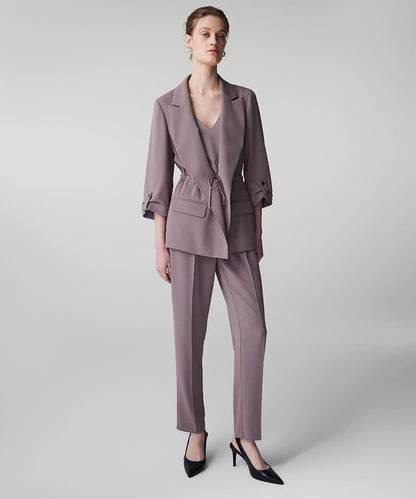 Tie Waist Blazer 