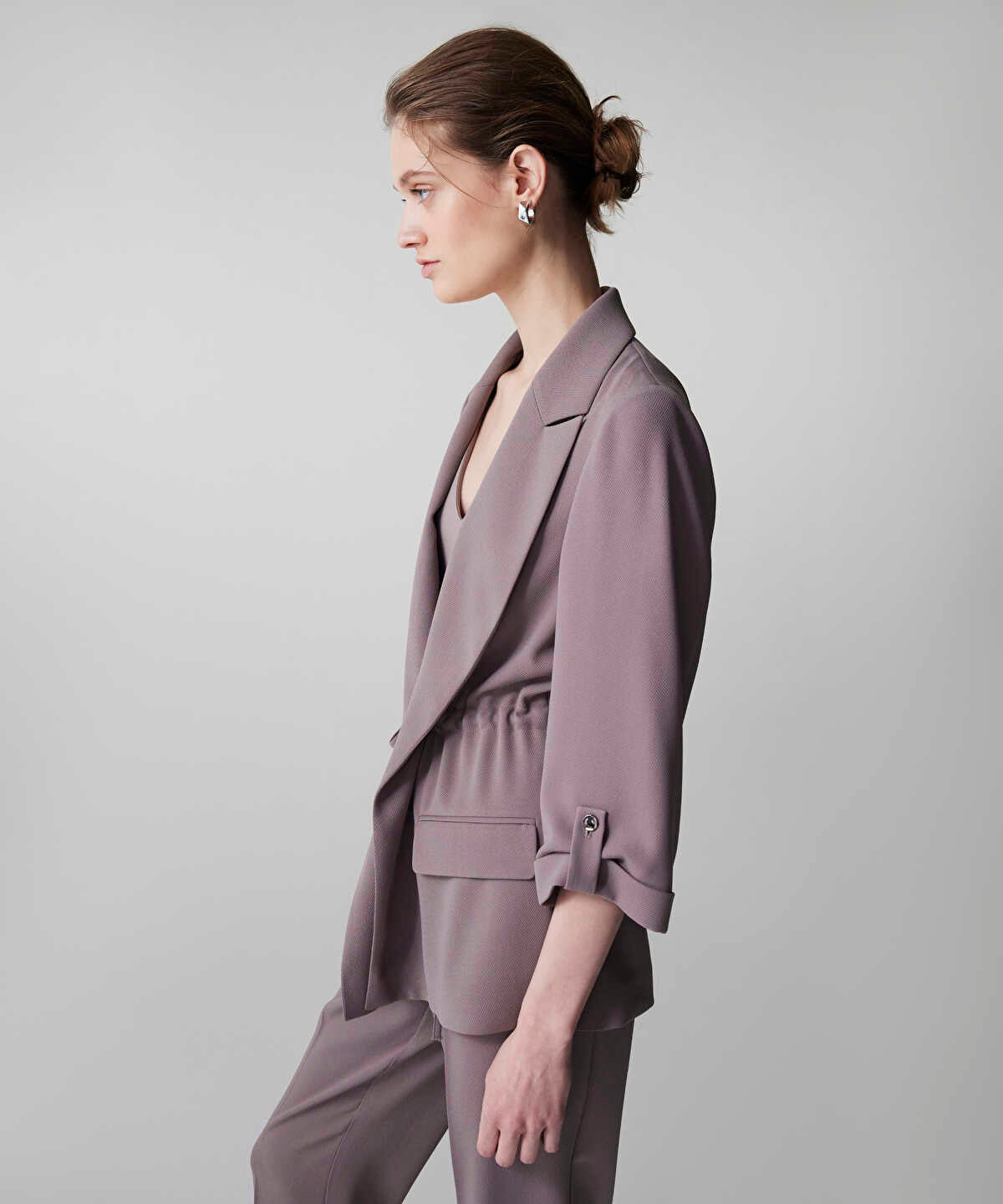 Tie Waist Blazer 
