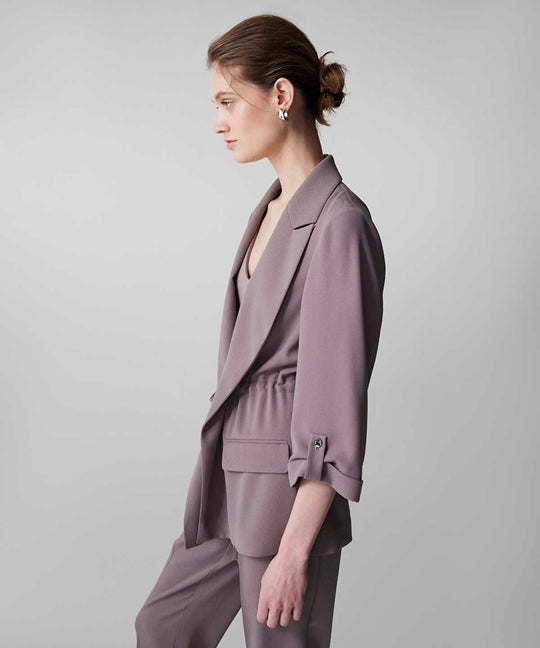 Tie Waist Blazer 