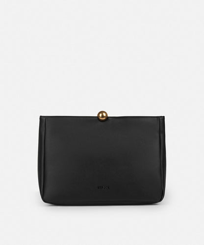 Leather-Effect Clutch