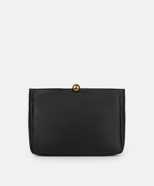 Leather-Effect Clutch