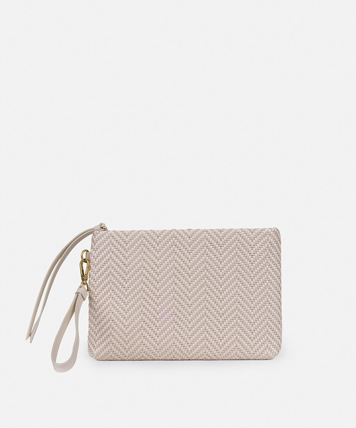 Zoomed Woven Clutch