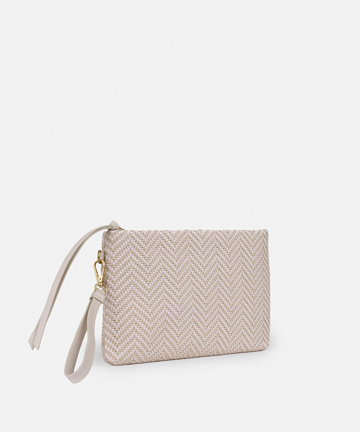 Zoomed Woven Clutch