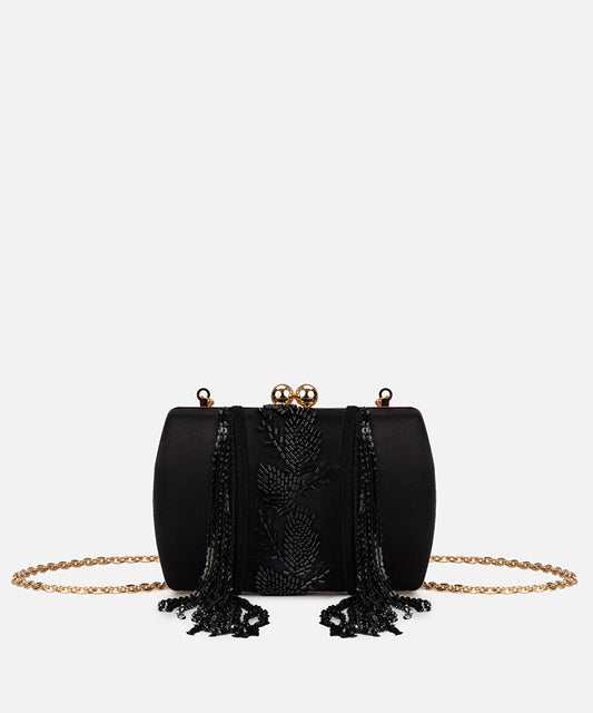 Beaded Dangle Clutch