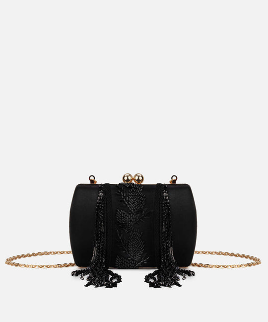 Beaded Dangle Clutch