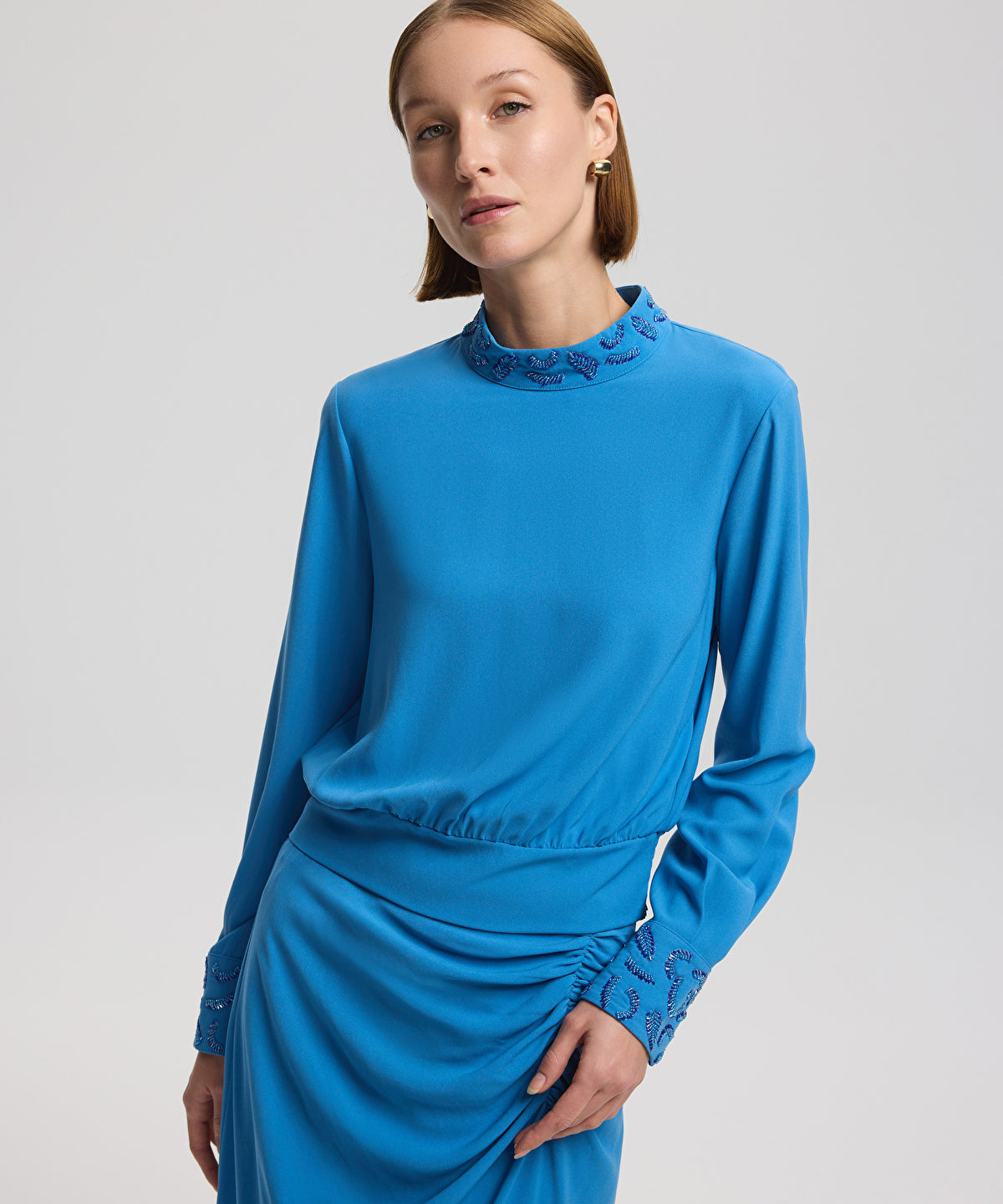 Zoomed Embroidered Blouse