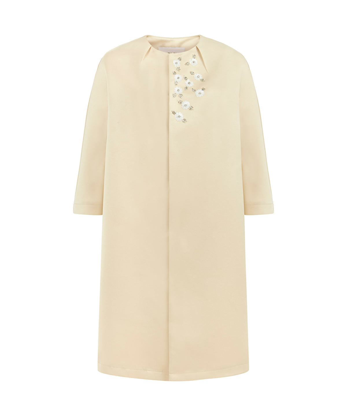 Zoomed Embroidered Trench Coat