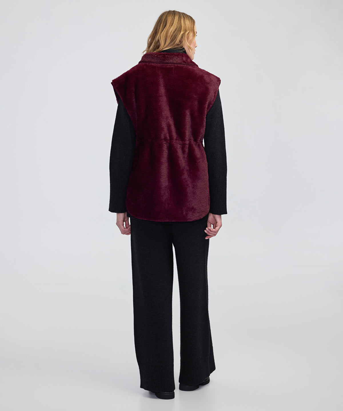 Zoomed Faux Fur Vest