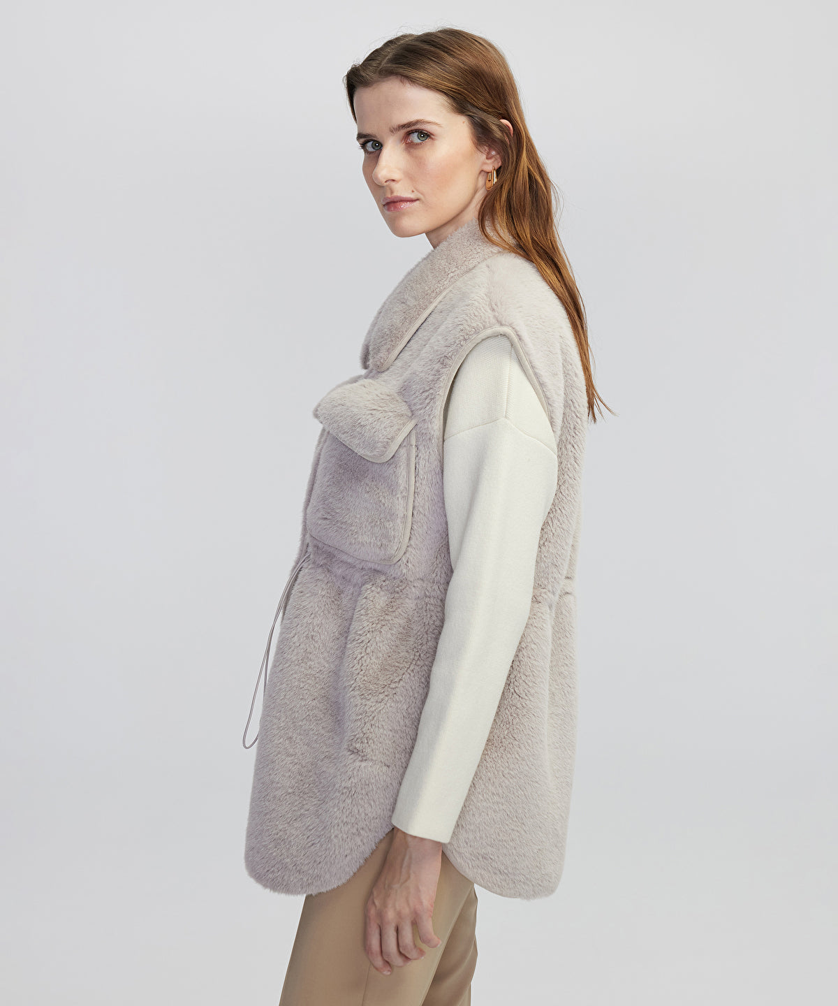 Faux Fur Vest
