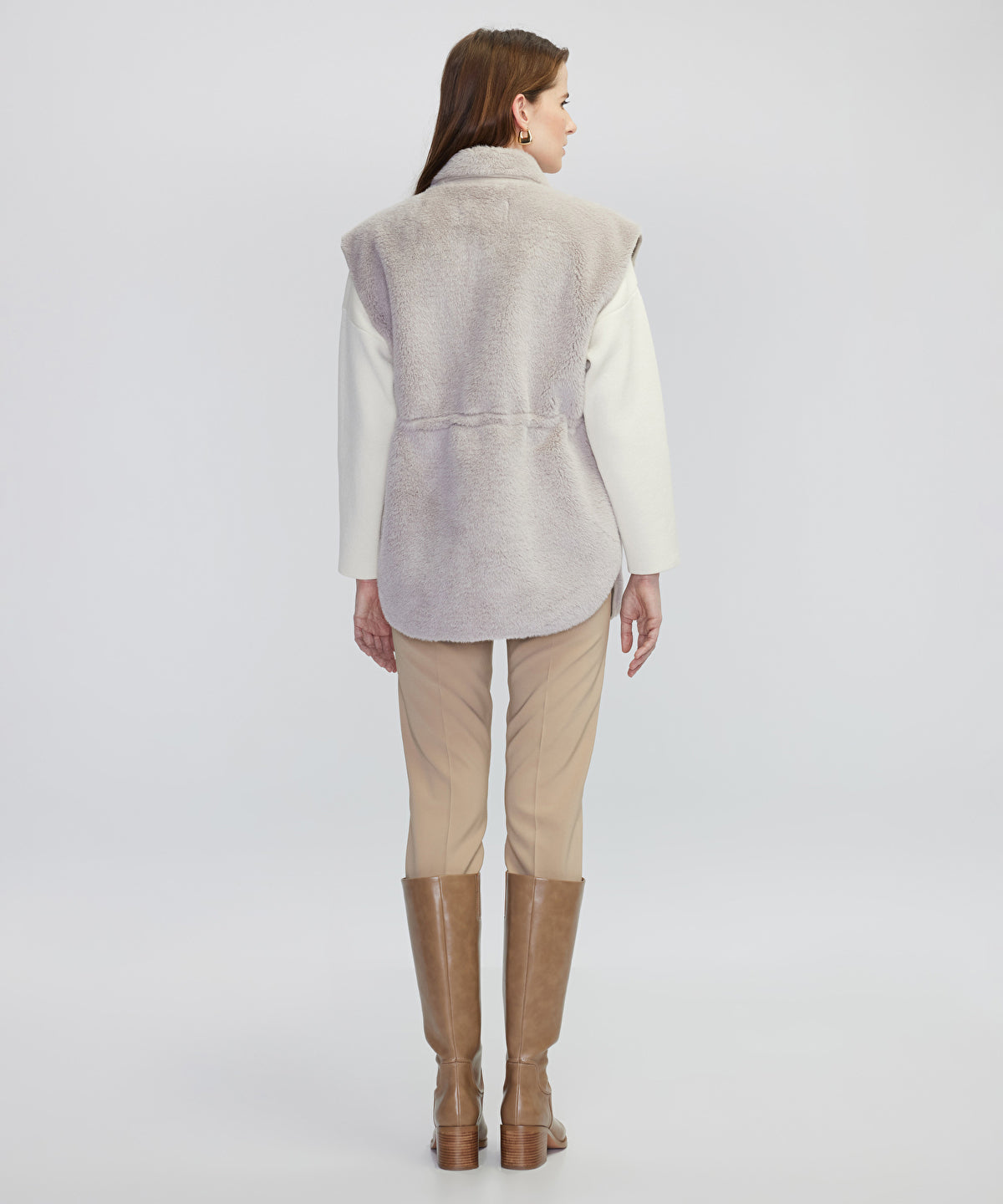 Zoomed Faux Fur Vest