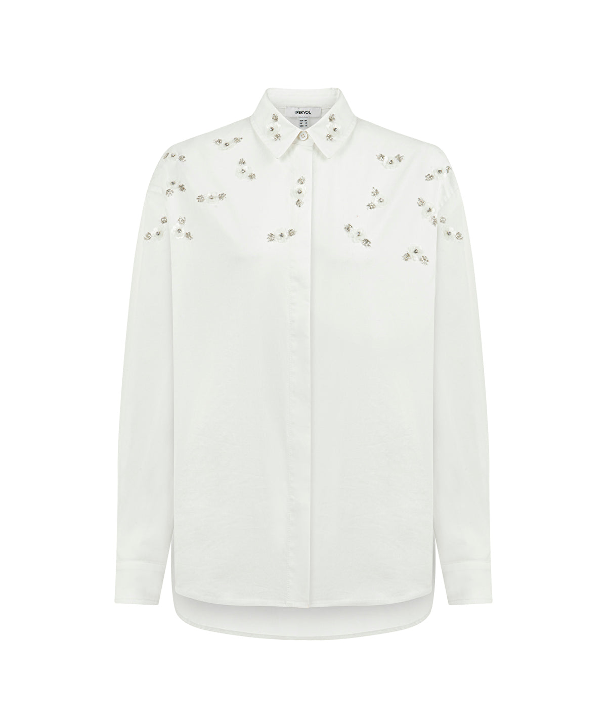 Zoomed Embroidered Poplin Shirt