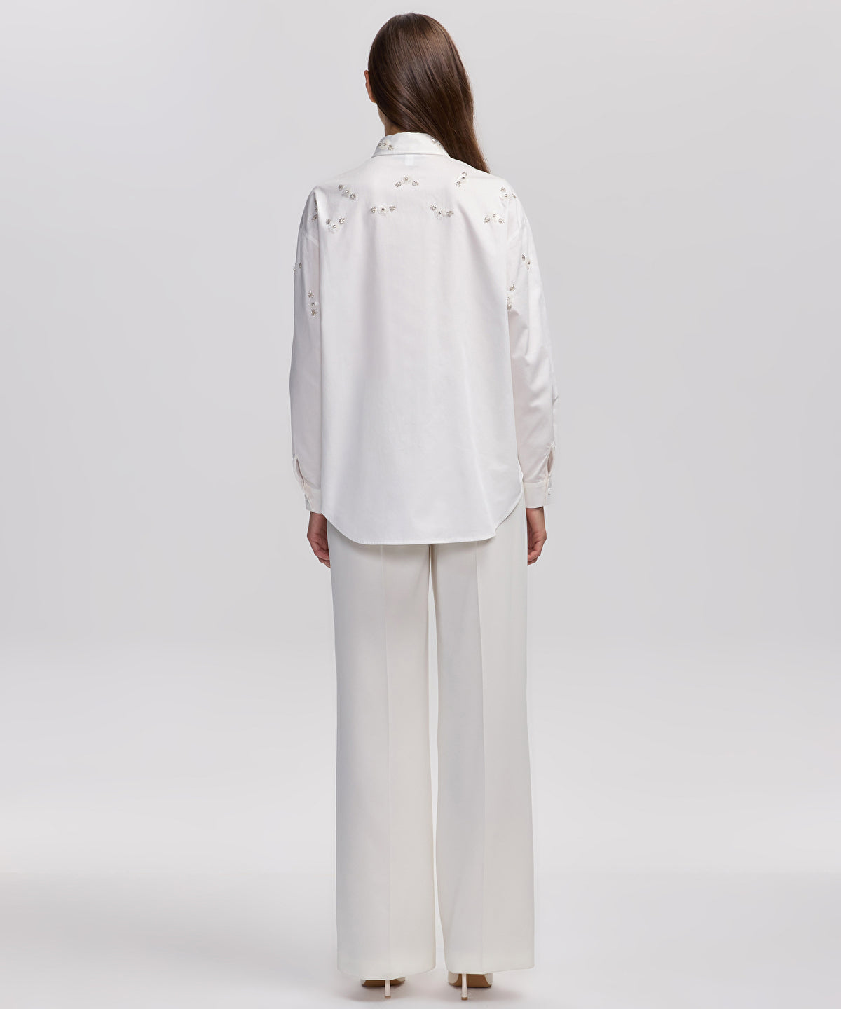 Zoomed Embroidered Poplin Shirt