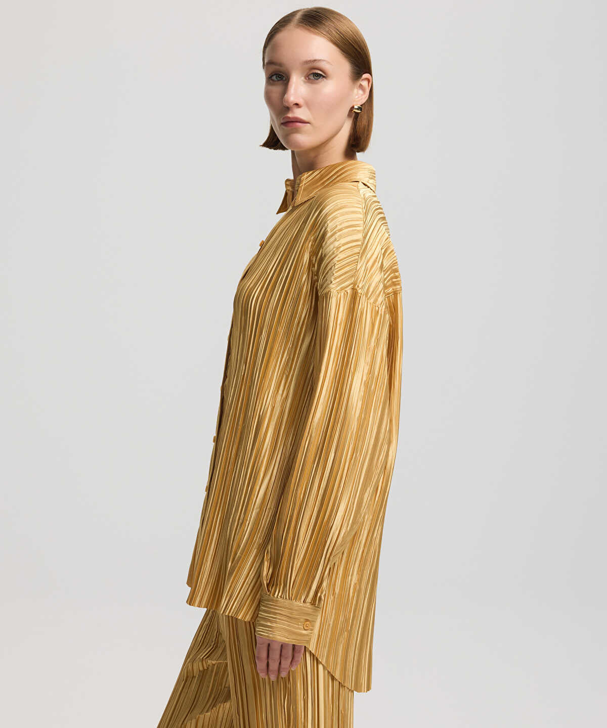 Pleated Shirt