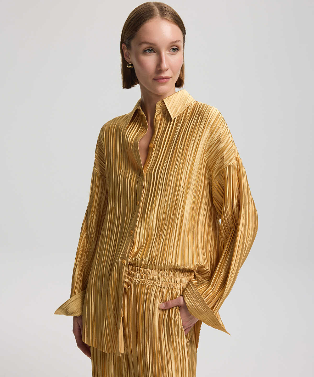 Pleated Shirt