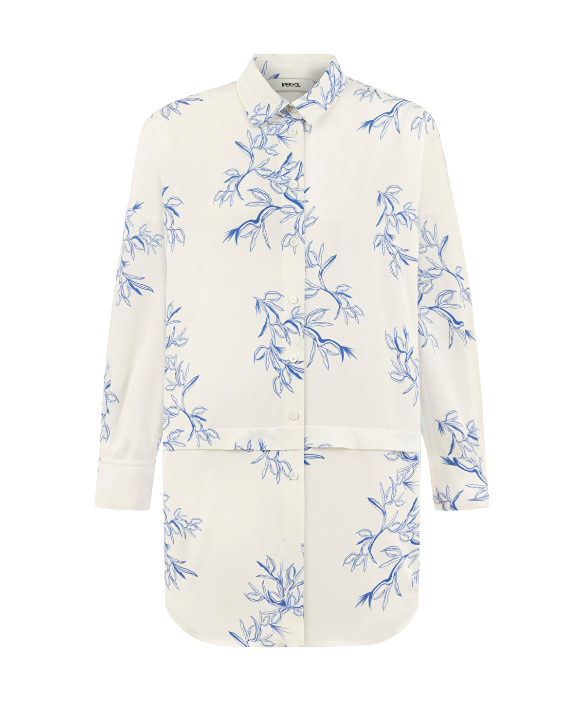 Zoomed Floral Print Shirt