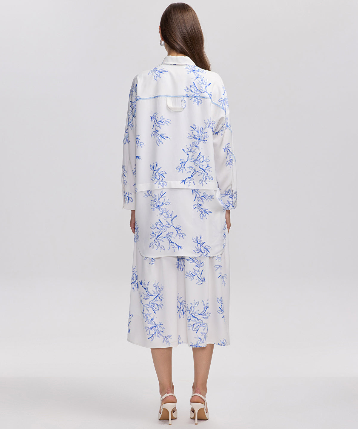 Zoomed Floral Print Shirt
