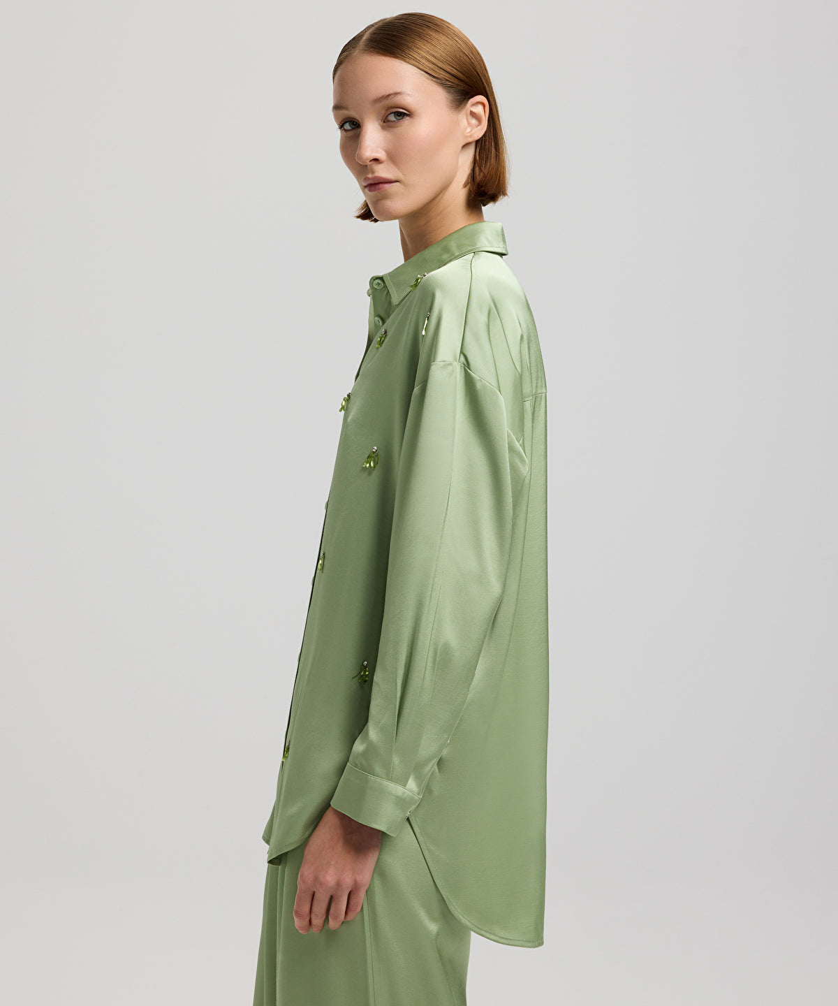 Zoomed Embroidered Shirt