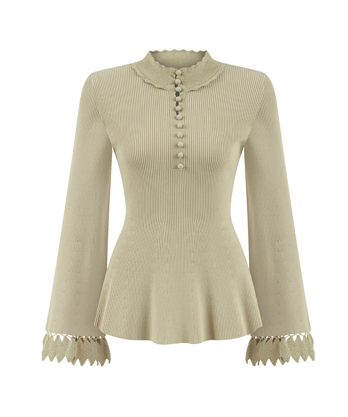 Zoomed Peplum Blouse