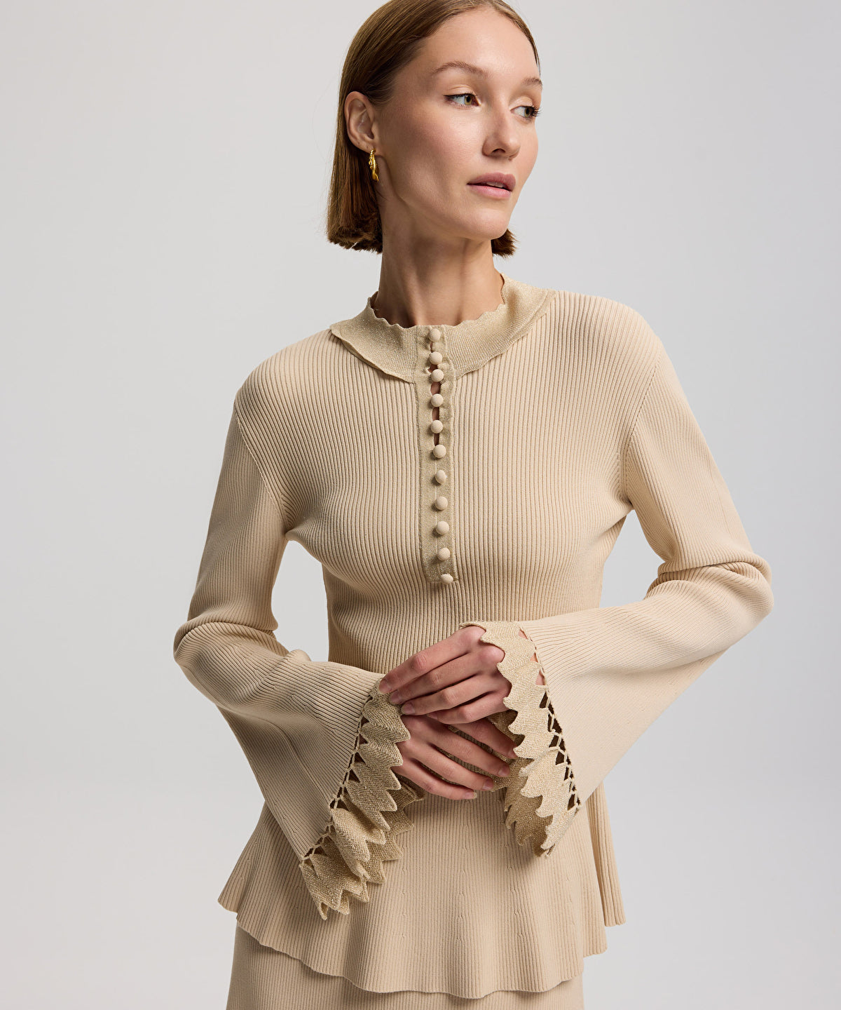 Zoomed Peplum Blouse