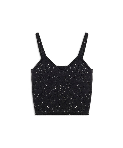 Embellished Knit Top